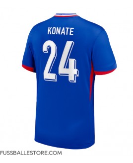 Günstige Frankreich Ibrahima Konate #24 Heimtrikot EM 2024 Kurzarm